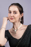 Ivory Pearl Kundan Drop Choker Necklace Set with Earrings