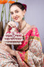 Pearl handcrafted clutch bag with traditional detailing short handle and detachable shoulder chain for wedding and festive wear