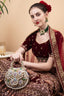 Eeth Gold Sequin Beads & Pearl Accents Clutch Bag
