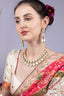 Fine Crafted Kundan Slim Necklace Set Premium Look