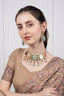 Premium Multicolor Kundan Necklace Set with Adjustable Dori