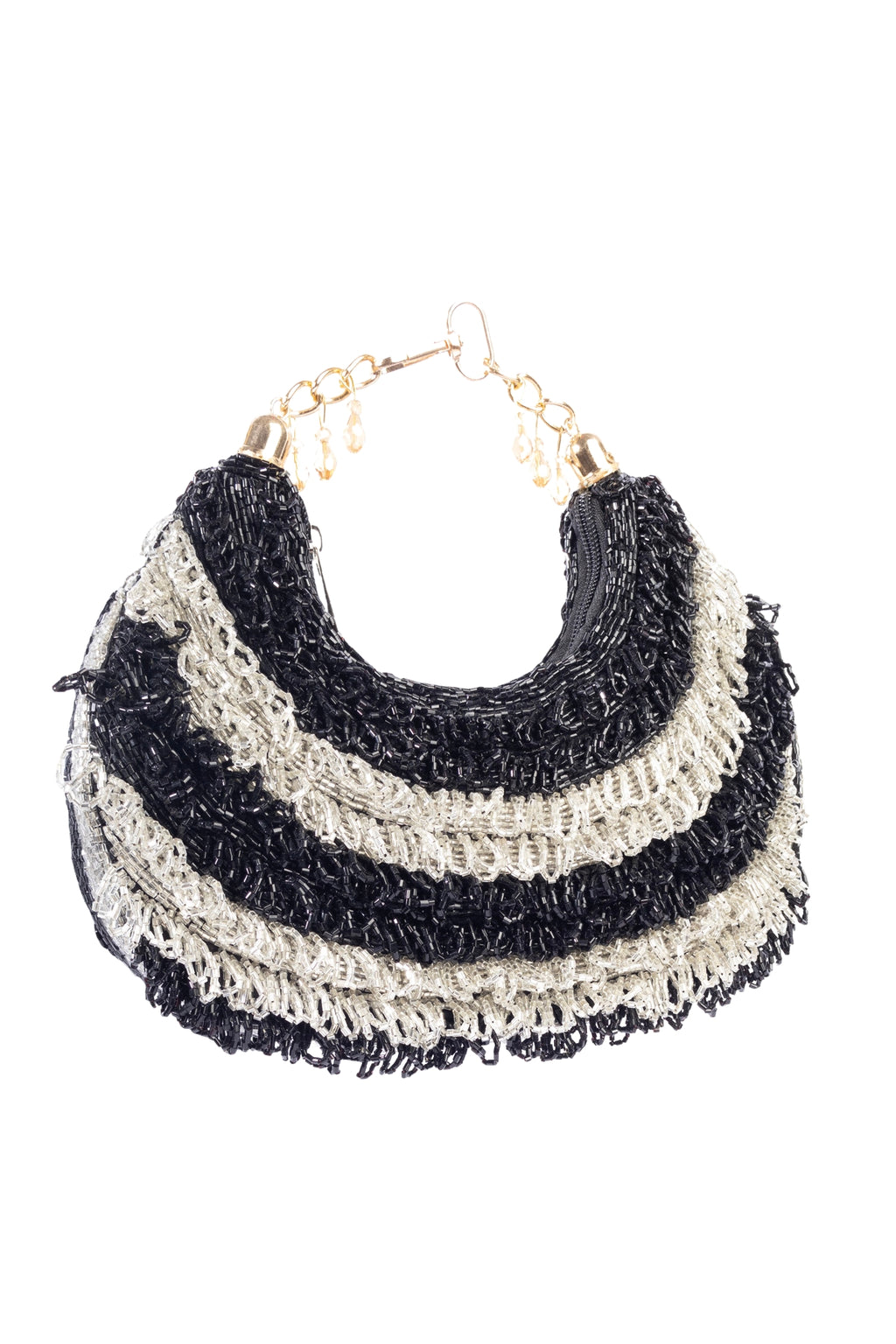 Eeth Black & Silver Cut Dana Work clutch