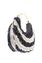 Eeth Black & Silver Cut Dana Work clutch