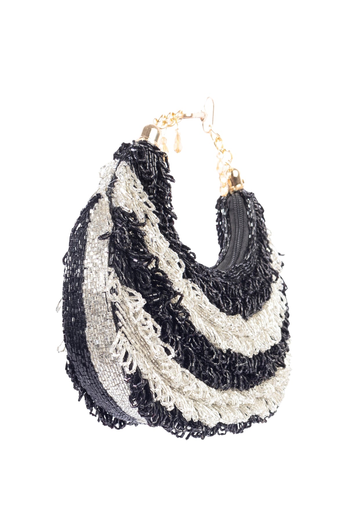 Eeth Black & Silver Cut Dana Work clutch