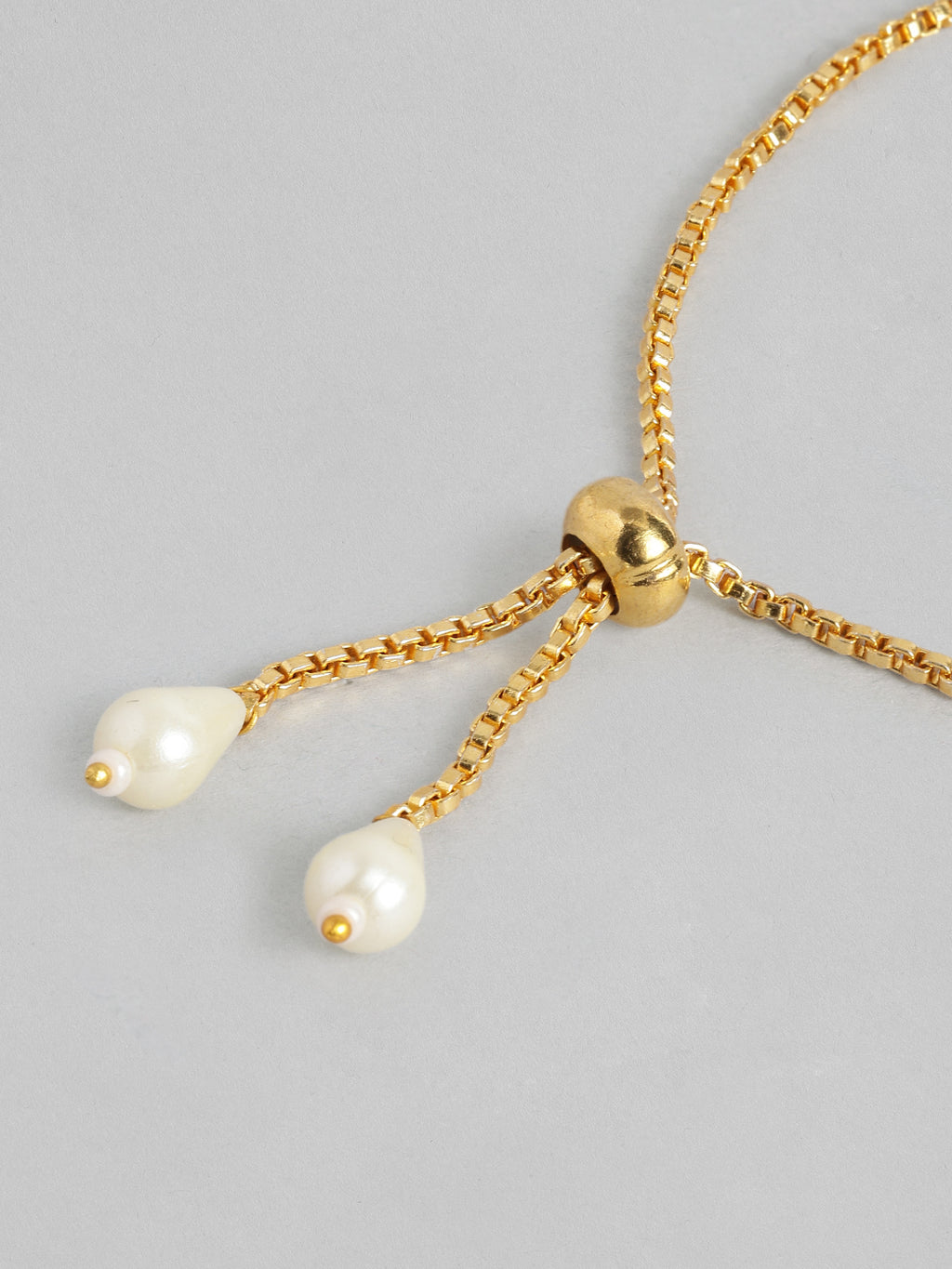 Multi Colour Brass Kundan Rakhi set of 2