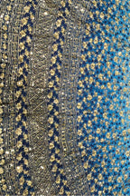 Semi-Stitched Embroidered Sequins Silk Blend Lehenga