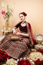 Gold sequin embellished handbag with metal handle raw silk lining and button closure for wedding and festive party wear