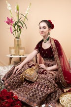 Gold handcrafted potli bag with beadwork and sequin embellishments for wedding and festive wear