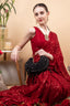 Black pearl and diamond embellished designer clutch for wedding and party wear
