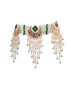Kundan Gold Choker Necklace Set