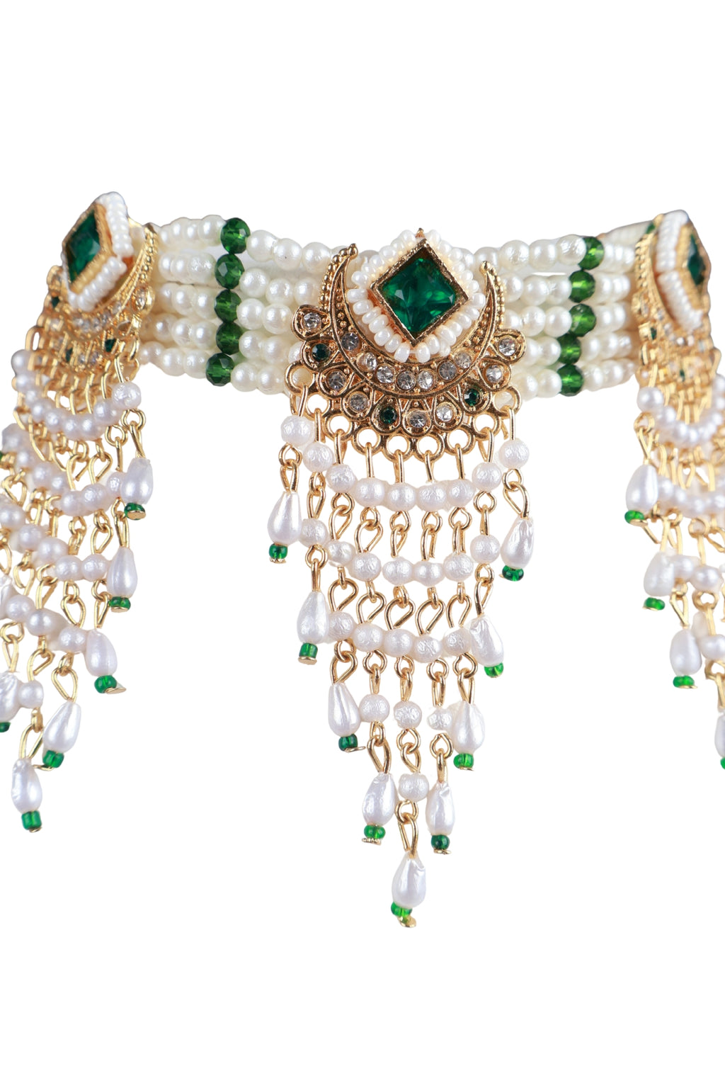 Kundan Gold Choker Necklace Set