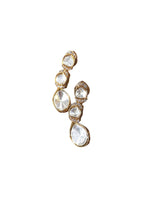 Fine Crafted Kundan Slim Necklace Set Premium Look