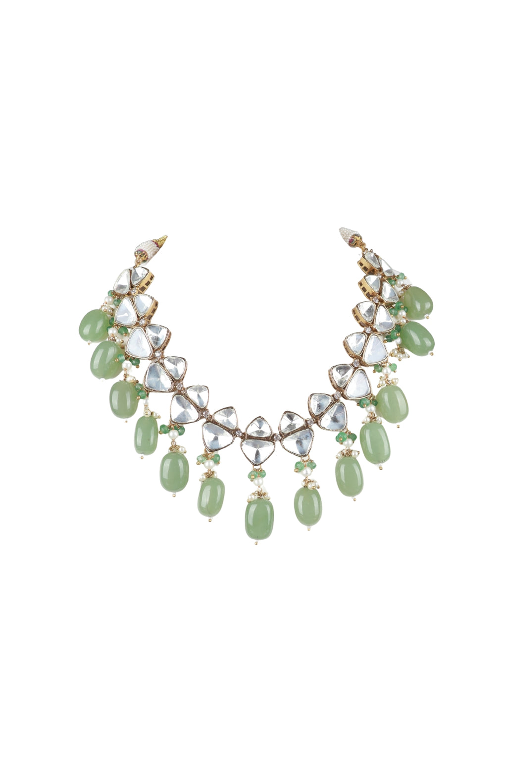 Opera Length Kundan Necklace Se