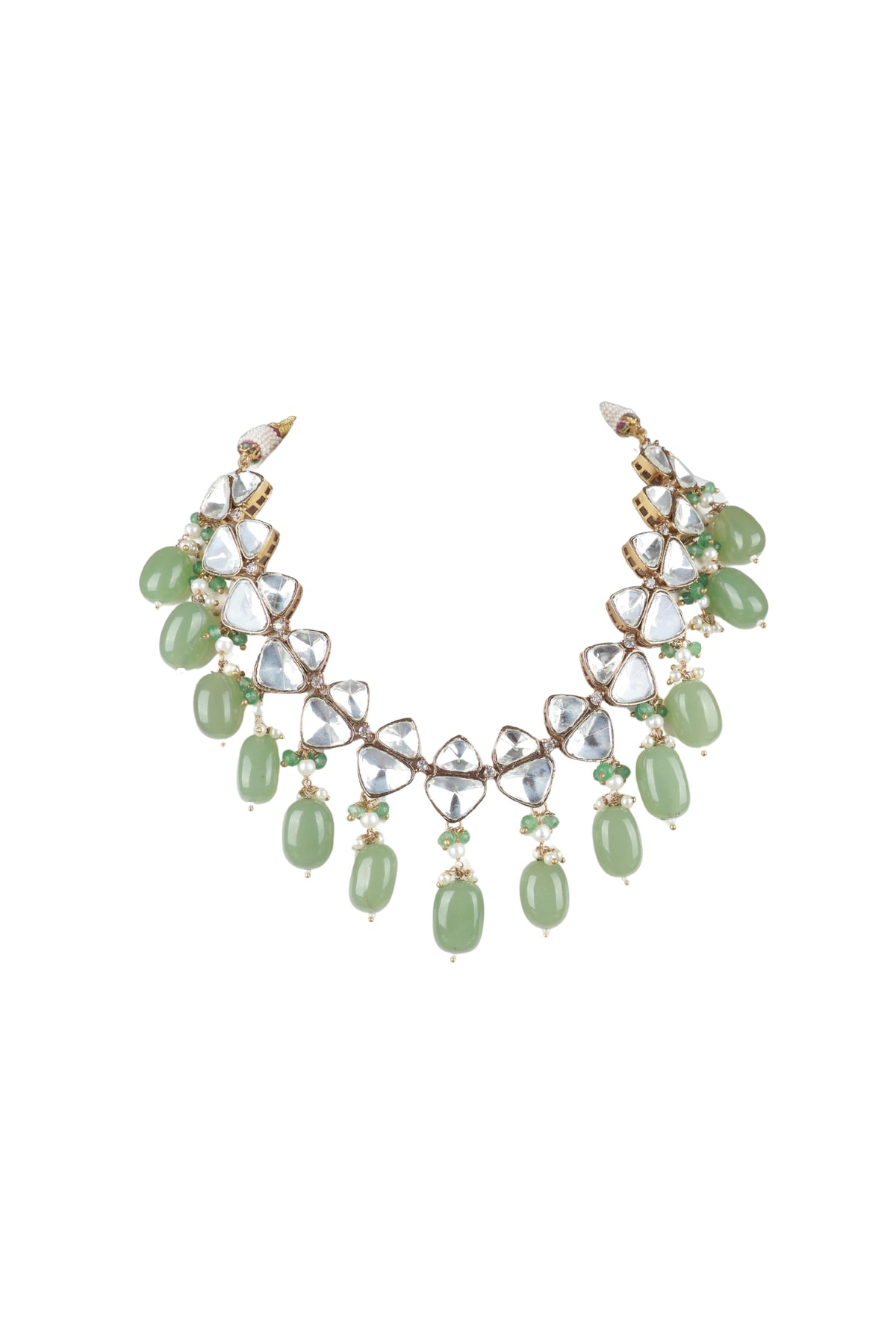 Opera Length Kundan Necklace Se