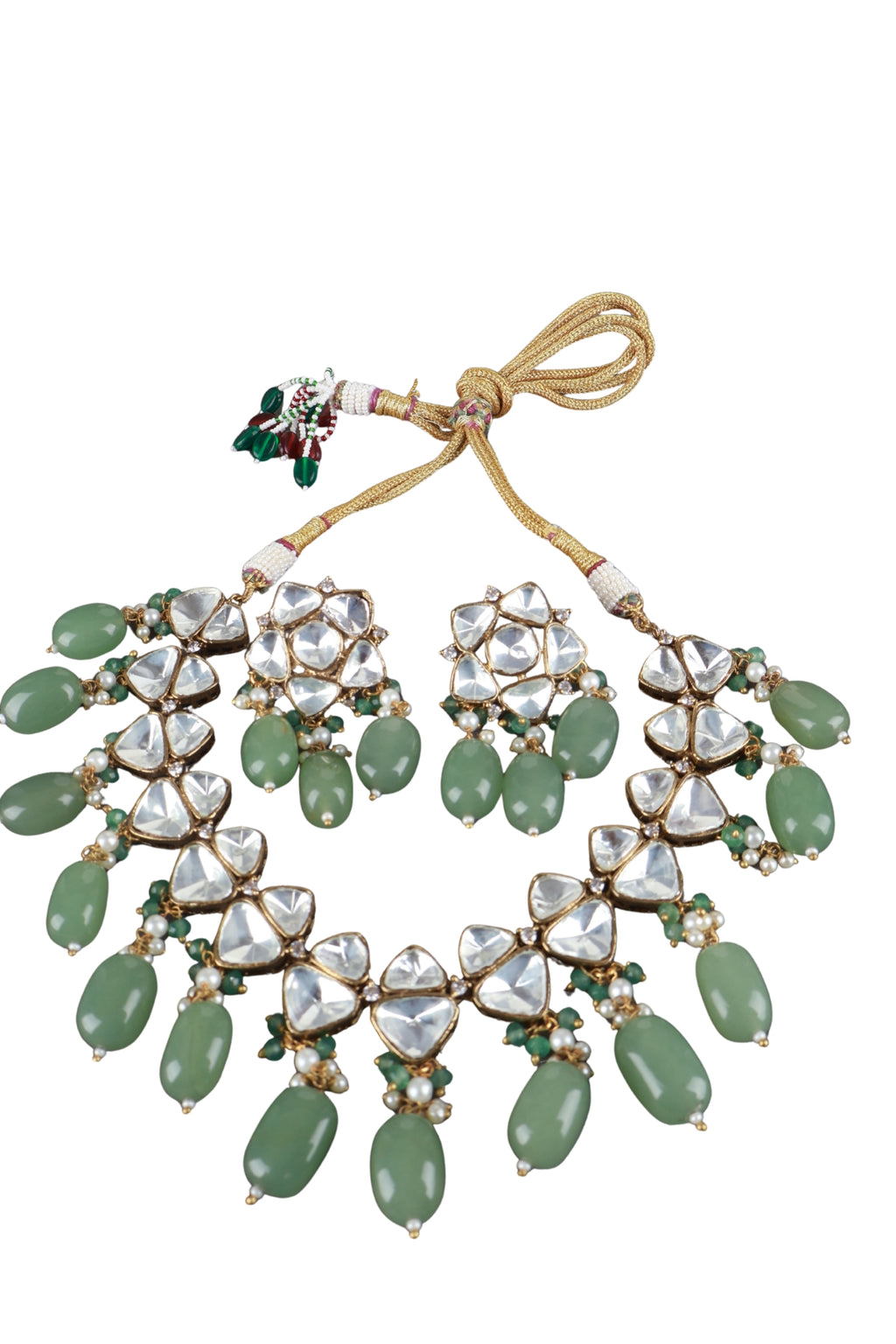 Opera Length Kundan Necklace Se