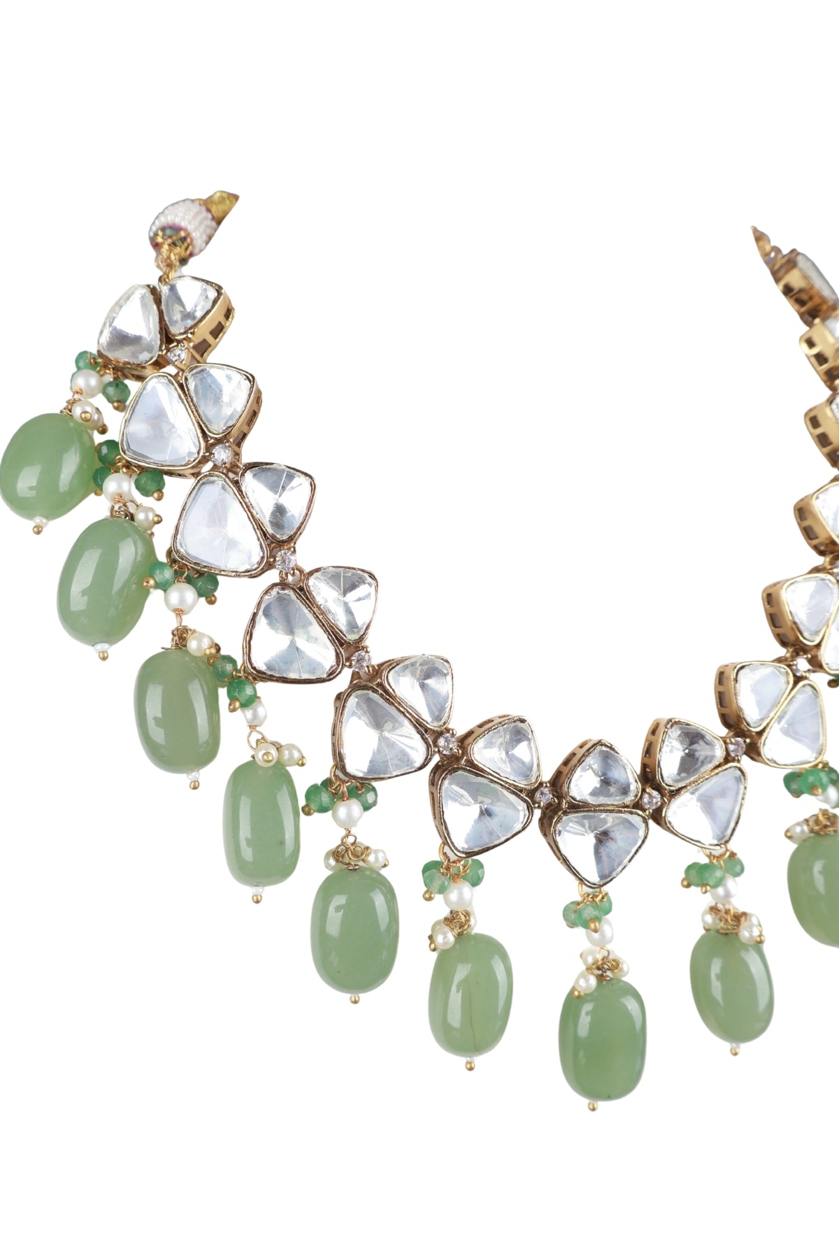 Opera Length Kundan Necklace Se