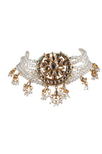 Kundan Floral Choker Necklace Set