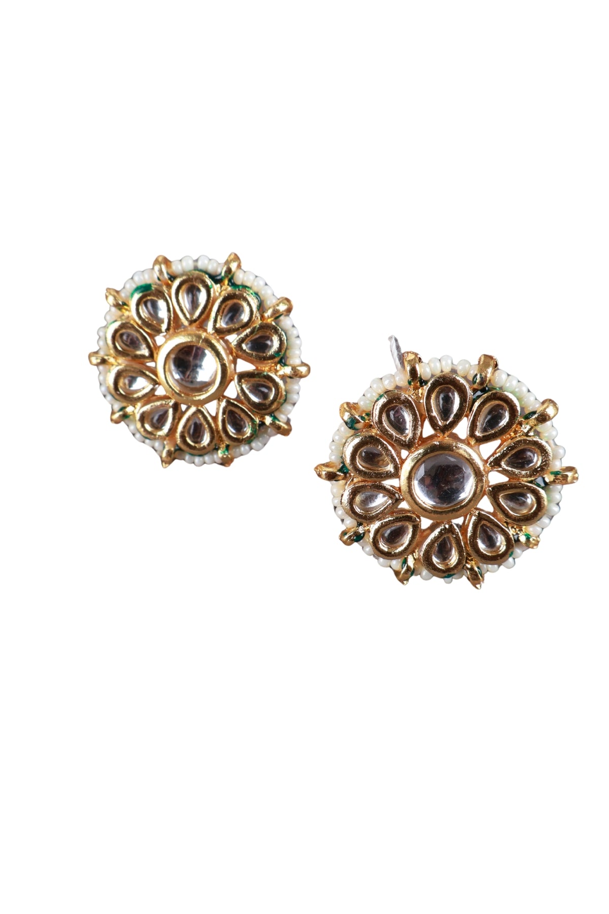 Kundan Floral Choker Necklace Set