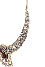 Premium Kundan Choker Necklace Set with Earrings