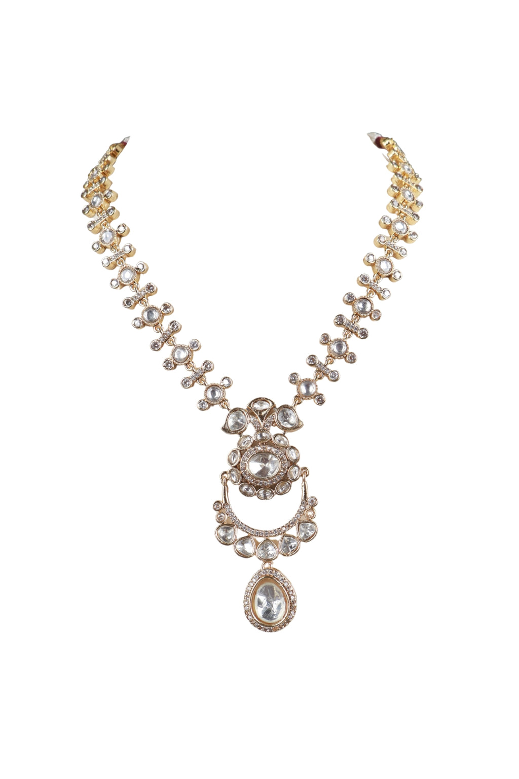 Elegant Kundan Necklace Set for Women