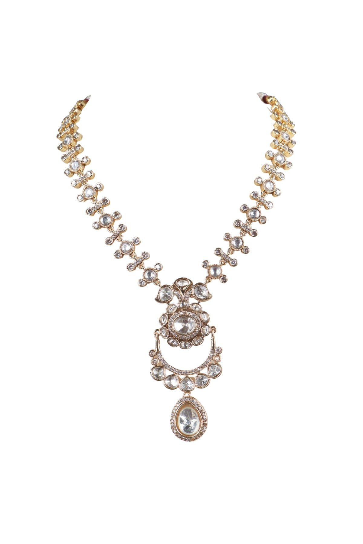 Elegant Kundan Necklace Set for Women