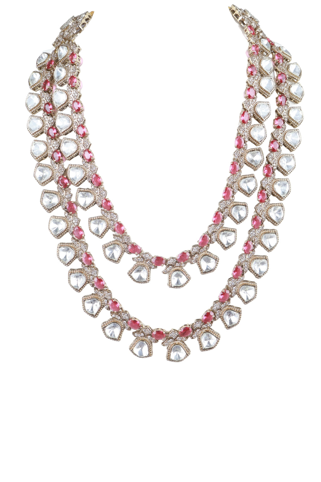 Designer Long Kundan Necklace Set Festive Jewellery