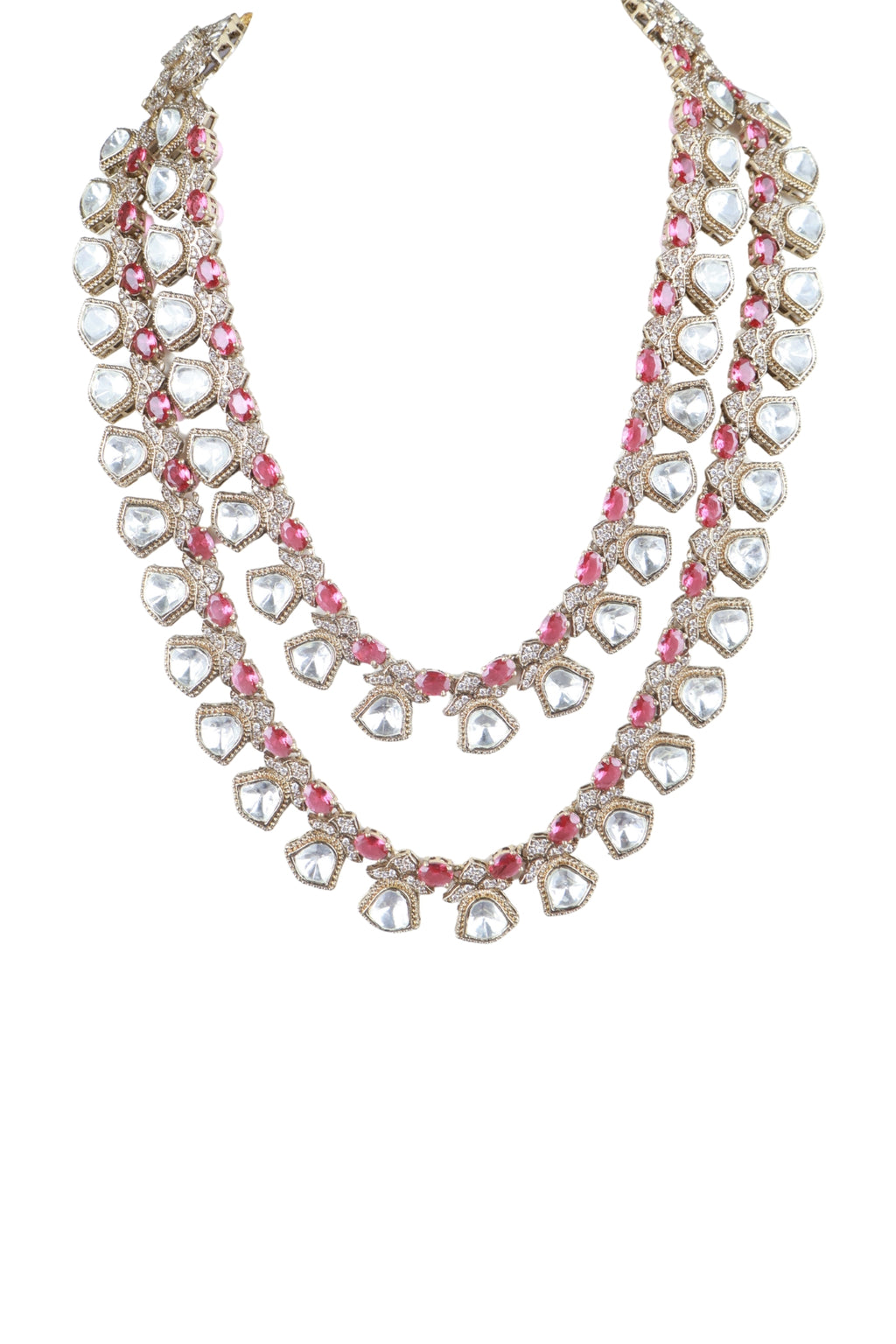 Designer Long Kundan Necklace Set Festive Jewellery