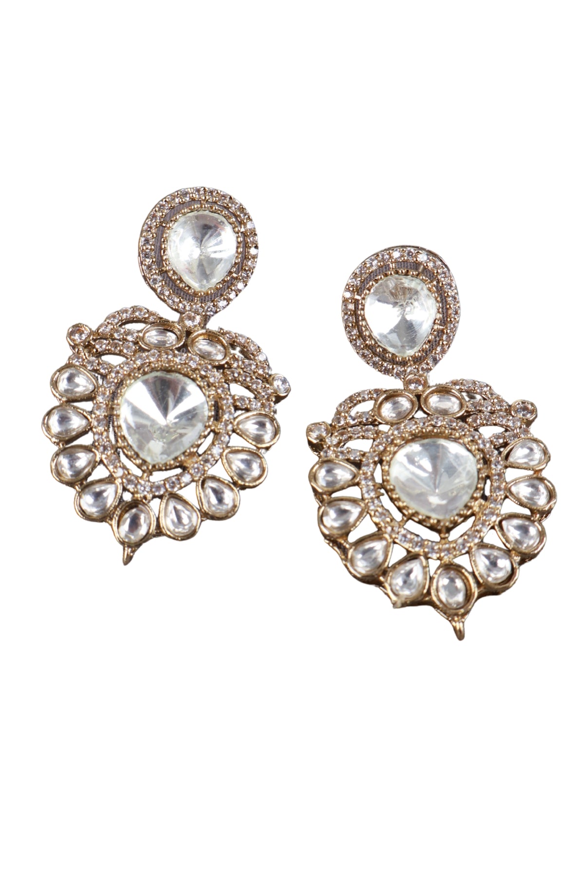 Designer Long Kundan Necklace Set Festive Jewellery