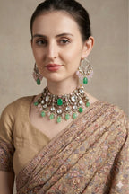 Grand Bridal Necklace Set with Maangtikka