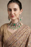 Grand Bridal Necklace Set with Maangtikka