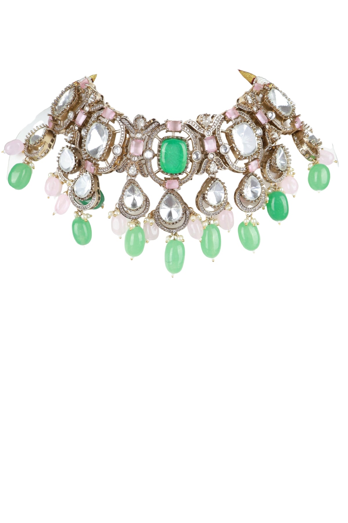 Grand Bridal Necklace Set with Maangtikka