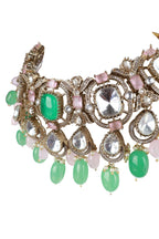 Grand Bridal Necklace Set with Maangtikka