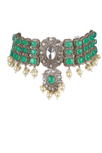 Heirloom Grand Kundan Bridal Choker Set
