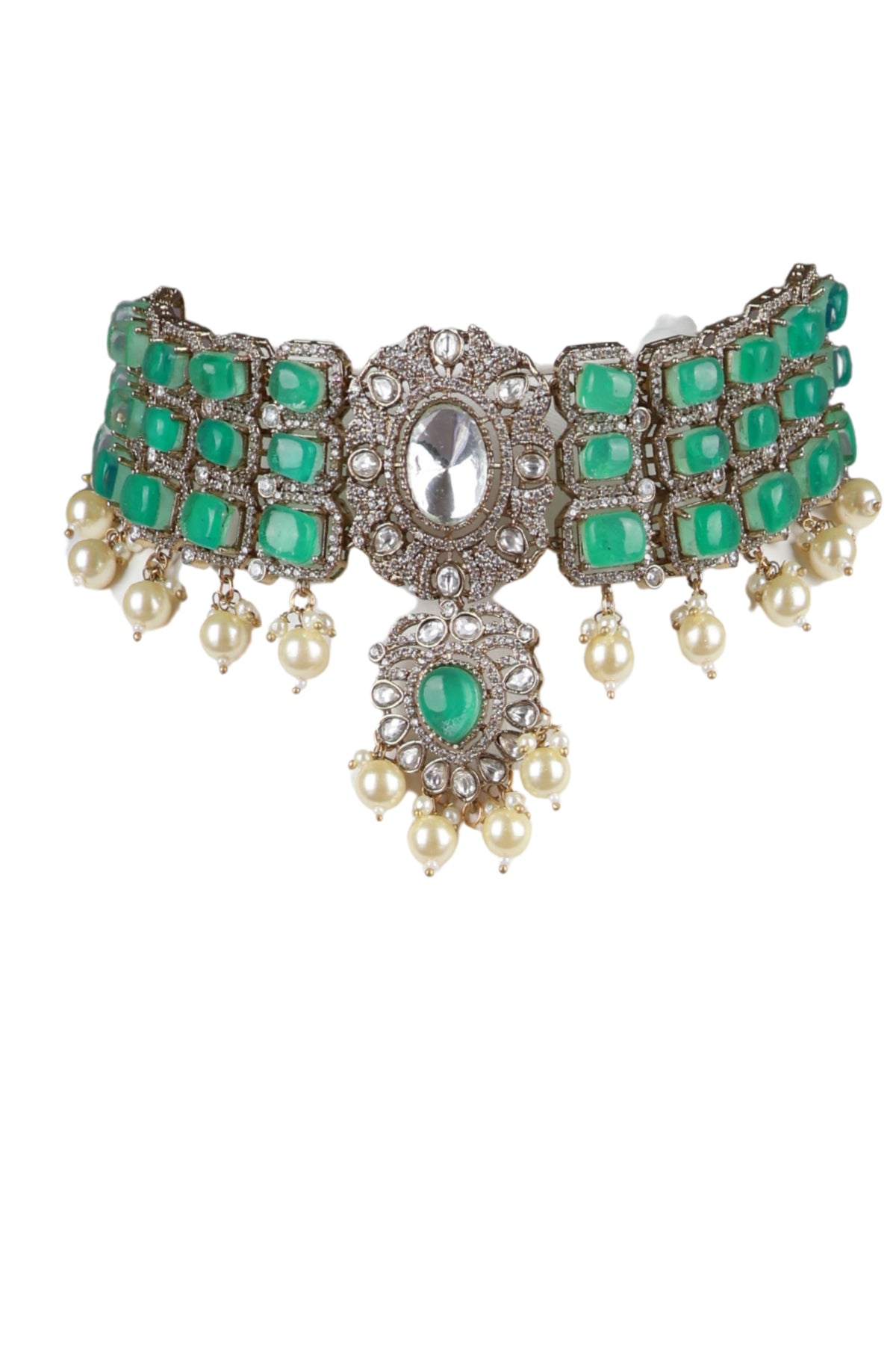 Heirloom Grand Kundan Bridal Choker Set