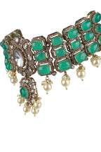 Heirloom Grand Kundan Bridal Choker Set