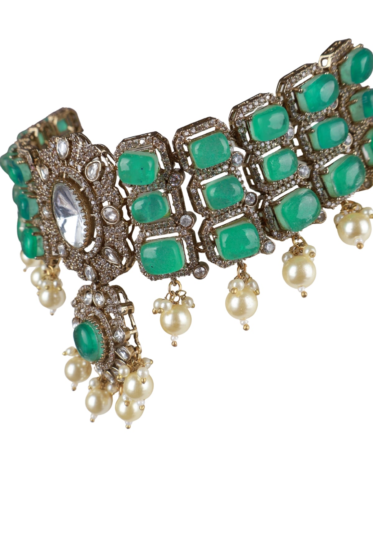 Heirloom Grand Kundan Bridal Choker Set