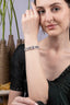 Blue Sapphire CZ Silver Bangle Bracelet Cocktail Jewellery